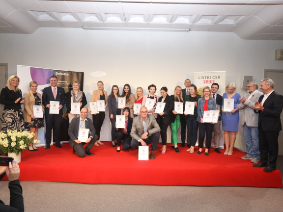 Wręczenie nagród Listki CSR POLITYKI