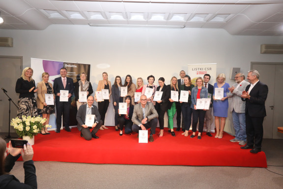 Wręczenie nagród Listki CSR POLITYKI