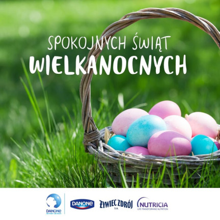 DANONE życzenia wielkanocne