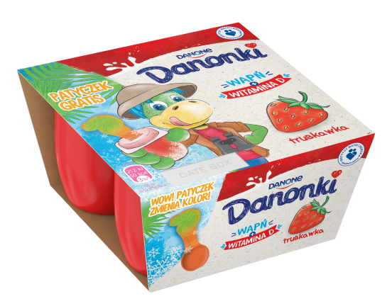 Danonek na tropie zwierząt zmieniających kolor Nowa kampania mrożonych Danonkow w okresie letnim