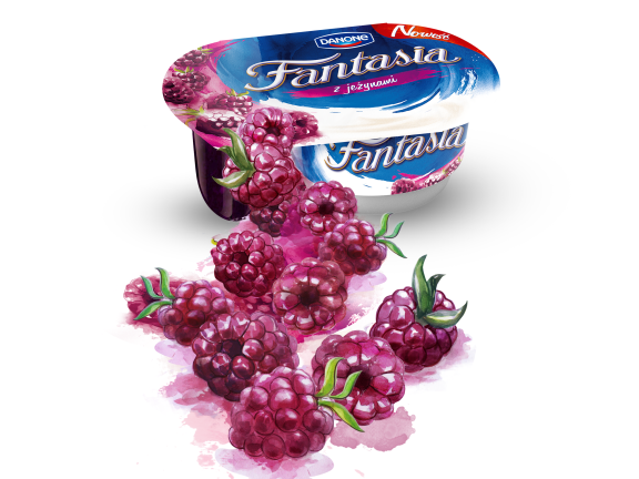 Fantasia Więcej przyjemności i koloru z Fantasią jeżyna