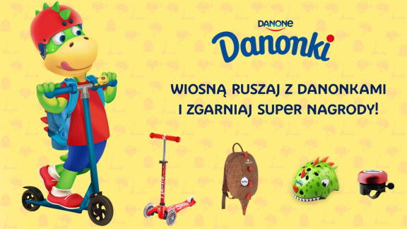 Wiosną ruszaj z Danonkami i zgarniaj super nagrody