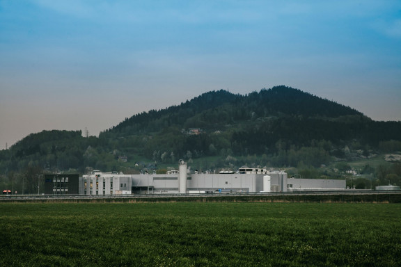 Zdjęcie zakładu Żywiec Zdrój w gminie Radziechowy Wieprz