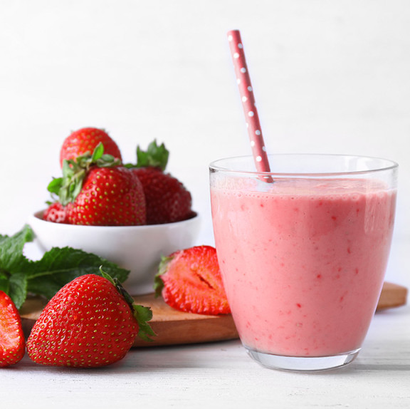 Danone Jogurt przepis orzezwiajacy koktajl z kefirem