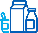 Danone - Essential Dairy and Plant-Based products pictogram symbolizing breakfast