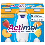Actimel 6x100g Multifruit front