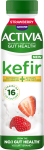 Activia drink 280g kefir truskawka png bez cienia na dole packhsotu