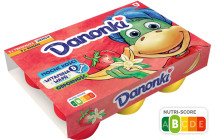 2px Danonki MEGA 6x90 Strawberry Vanilla Banana Ice pop